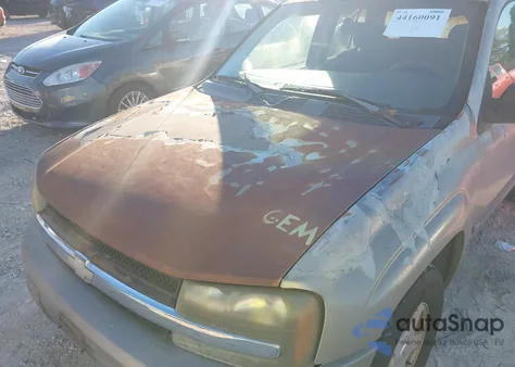 2002 Chevrolet Trailblazer Ls из США, поврежденный, VIN 1GNDS13S322389178